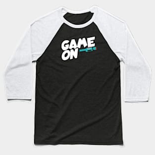 Lasertag game on Baseball T-Shirt